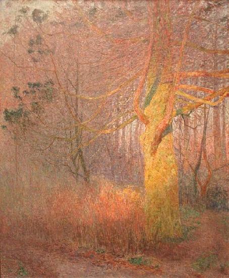 Emile Claus Tree in the Sun Spain oil painting art